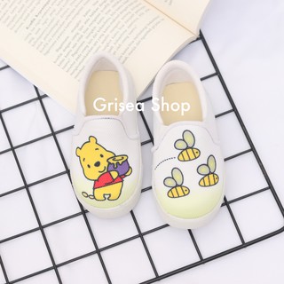 รองเท้าเด็กน่ารัก Unisex อายุ 1-5 ปี Winnie the Pooh KP-15