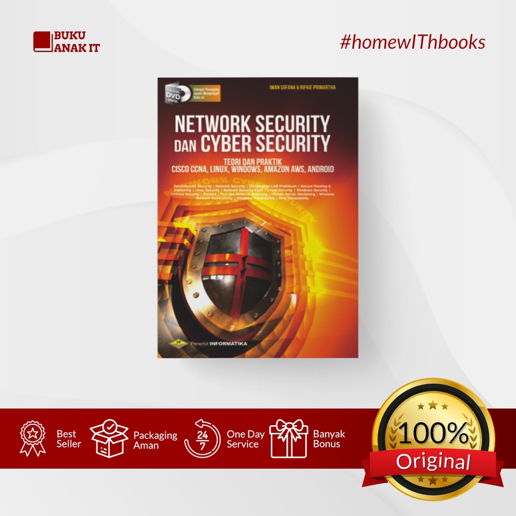 ความปลอดภัยและ CYBER SECURITY NETWORKS BOOK | ซีสโก้ ซีซีน่า | Linux | หน้าต่าง | อเมซอน แย่จัง | แอ