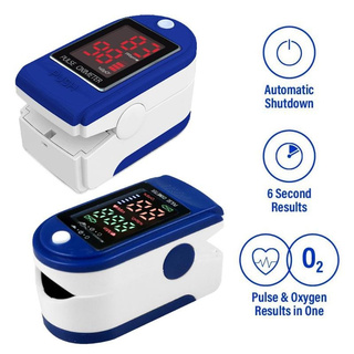 เครื่องวัดออกซิเจนในเลือด ชีพจร Oximeter เครื่องวัด ออกซิเจน ปลาย นิ้วเครื่องวัดออกซิเจนปลายนิ้ว