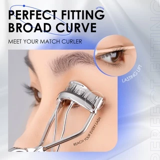 Focallure Skyrush ที่ดัดขนตา ติดทนนาน แบบพกพา เครื่องมือแต่งหน้า ที่เข้มข้น และยาวนาน โค้งงอนสม่ําเสมอ
