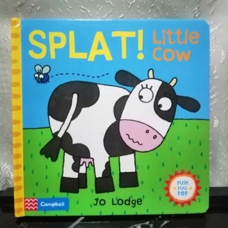 Splat! Little Cow: An interactive story book (Little Movers) by Jo Lodge -G-A