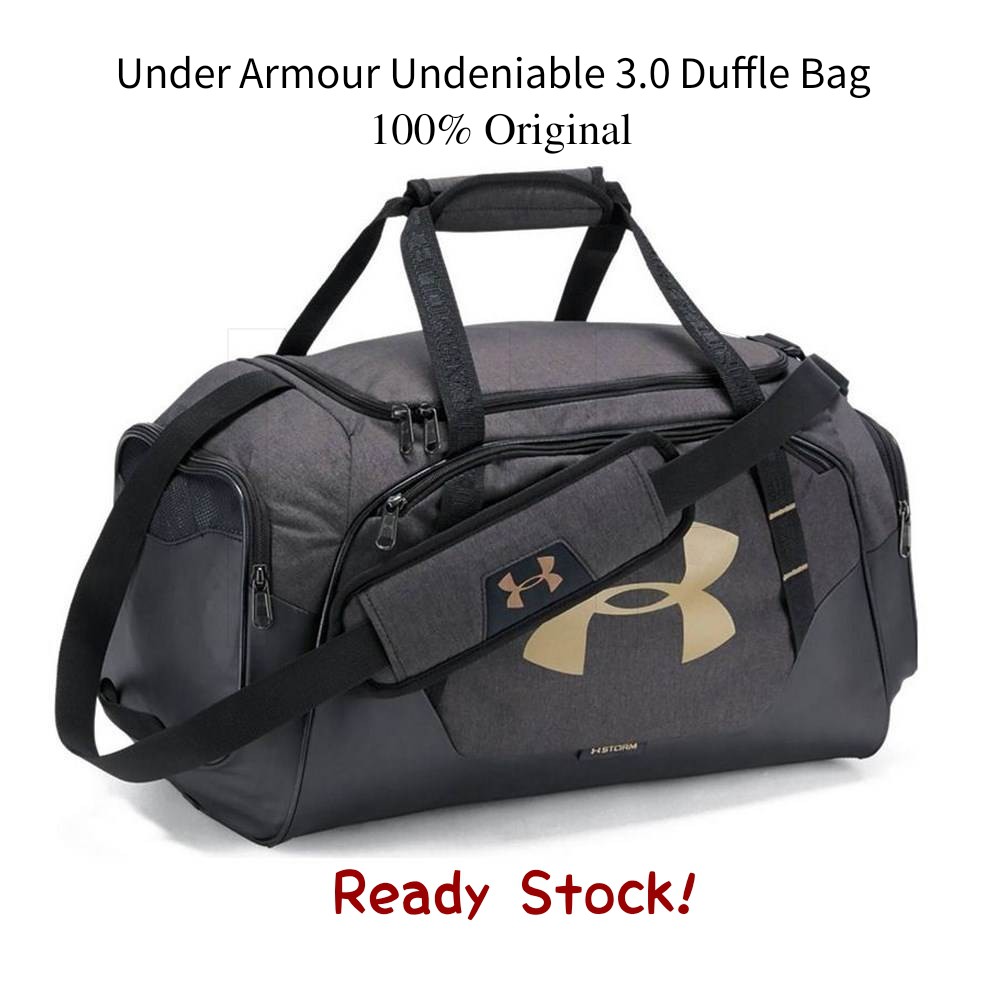 Under Armour Undeniable 3.0 Duffle กระเป๋ายิม กระเป๋าเทรนนิ่ง 32 ลิตร