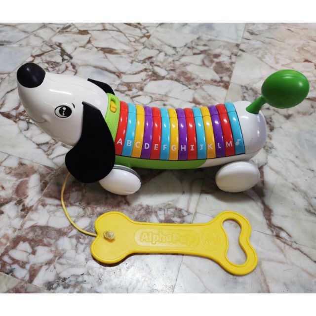 ของเล่นเด็กรูปสุนัข LeapFrog รุ่น AlphaPup สี​เขียว​