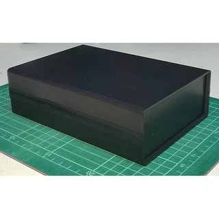 ET-PROJECT BOX2 B #กล่องใส่แผงวงจร#กล่องประกอบวงจร#กล่องประกอบบอร์ดอีเล็คทรอนิกส์#กล่องพลาสติกABSเอนกประสงค์#สีดำ
