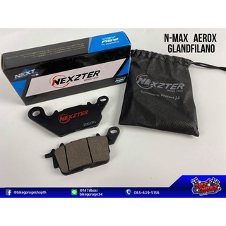 ผ้าเบรคหน้า Nexzter N-MAX/AEROX/GLANDFILANO