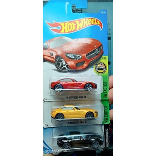 Mercedes-benz AMG GT set 3 by hot wheels