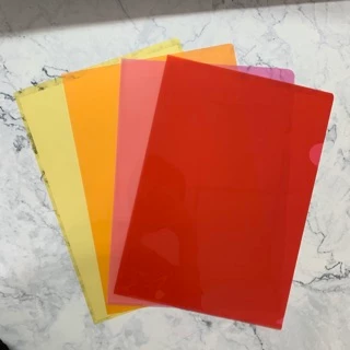 โหล/แฟ้มซอง ขนาด A4 และ F4 มี 9 สี บรรจุ 1 โหล