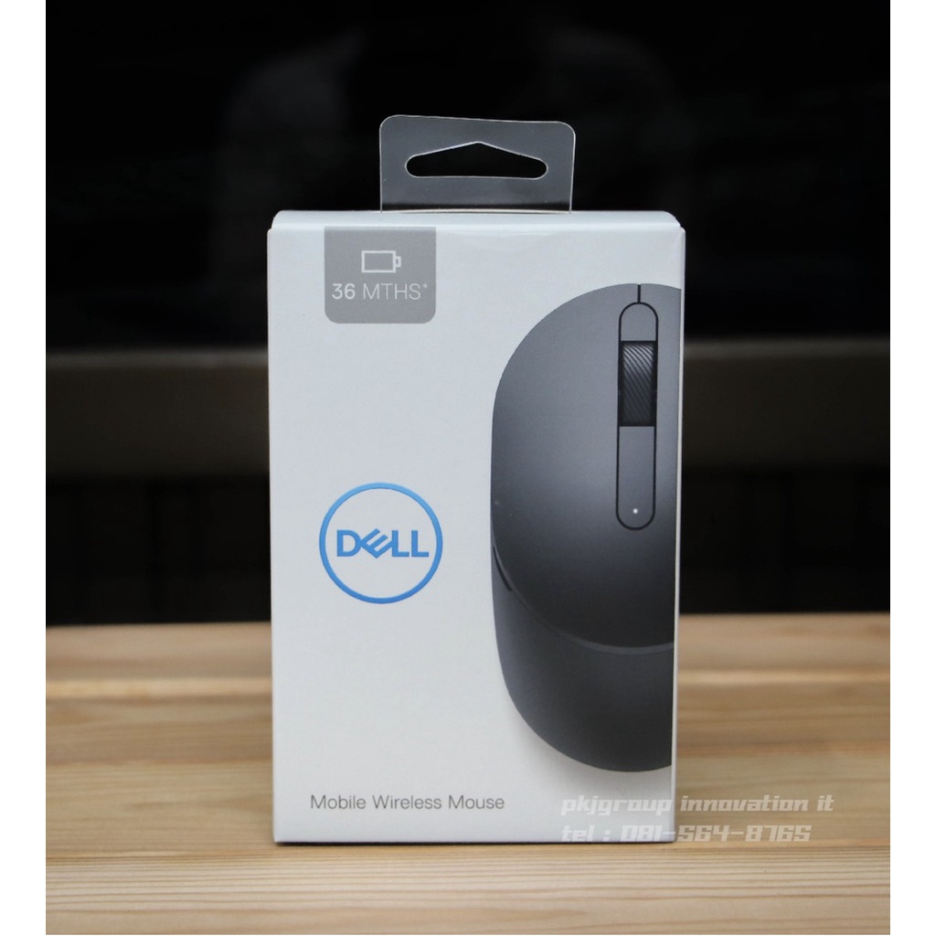 เมาส์บลูทูธ Dell MS3320W เชื่อมได้ทั้ง wireless และ bluetooth