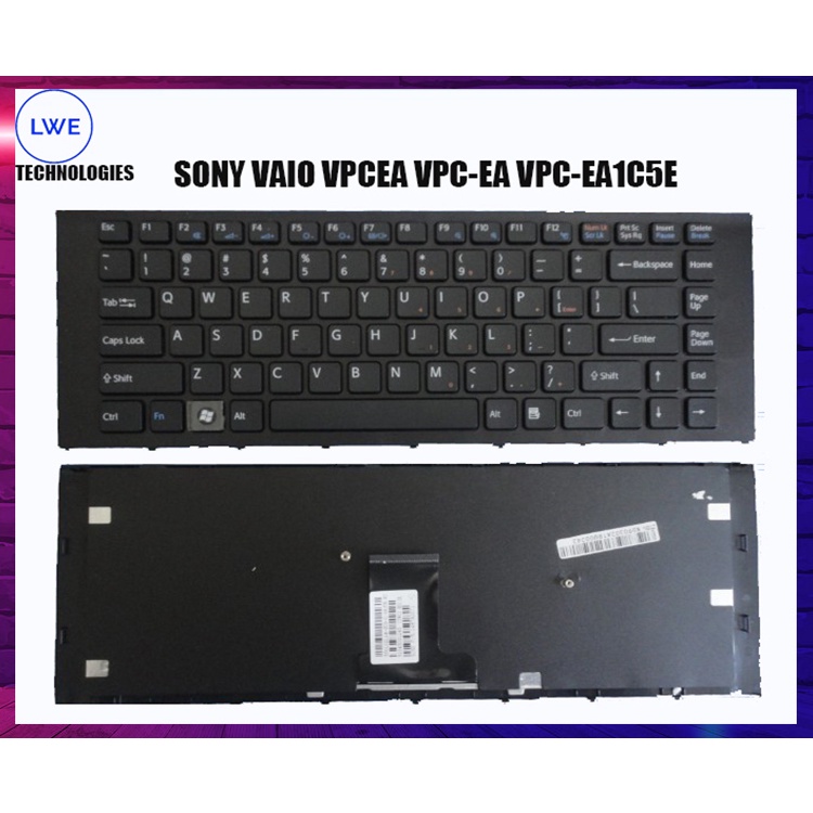 SONY VAIO VPCEA VPC-EA VPC-EA1C5E VPC-EA1S1E VPC-EA3S1E แป้นพิมพ์แล็ปท็อป