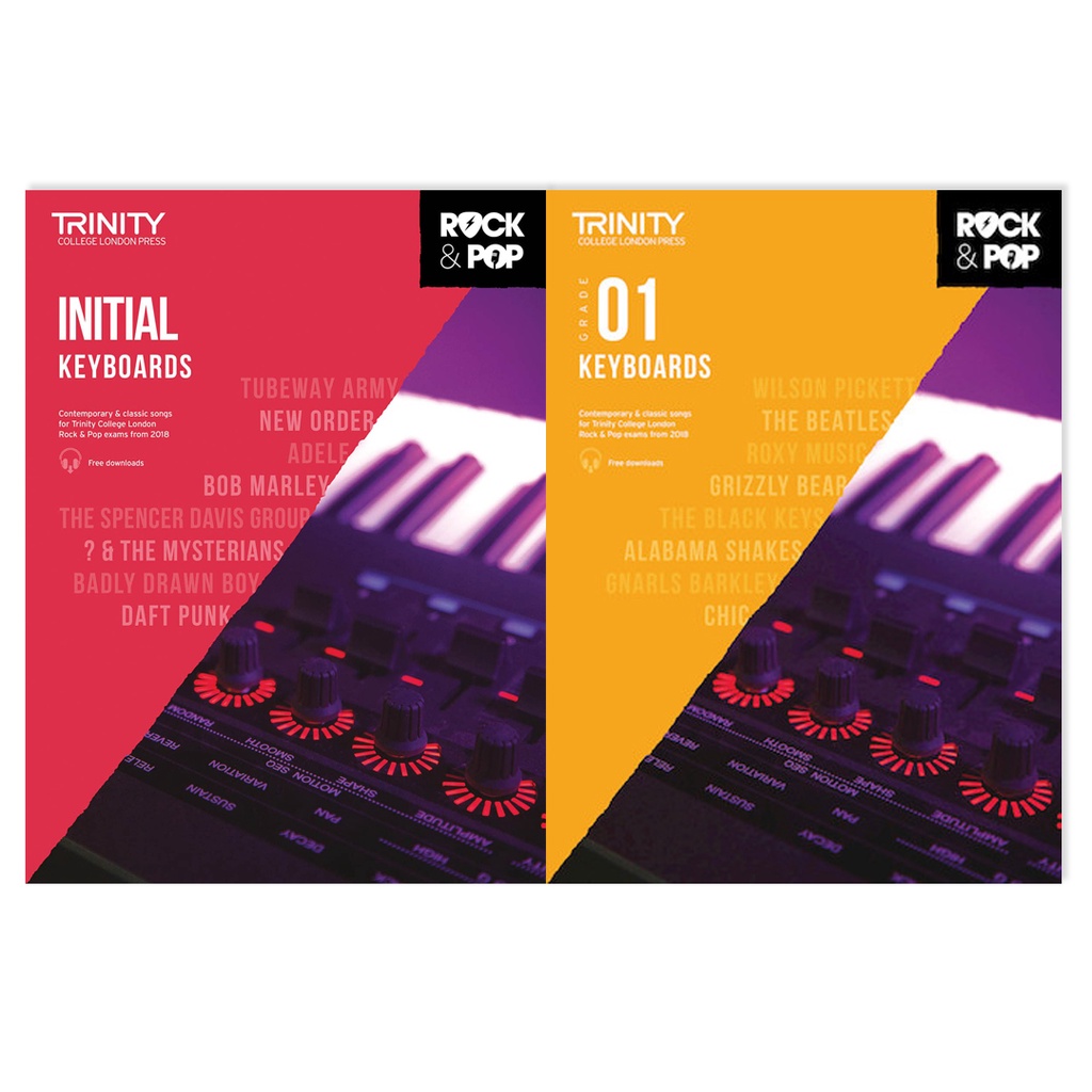 Trinity Rock & Pop 2018 Keyboards : Initial – Grade 5 (Trinity Rock & Pop)