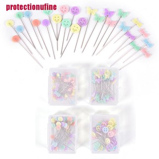 [protectionufine]50X Patchwork Pins Flower Button Head Pins DIY Quilting Tool Sewing Accessories