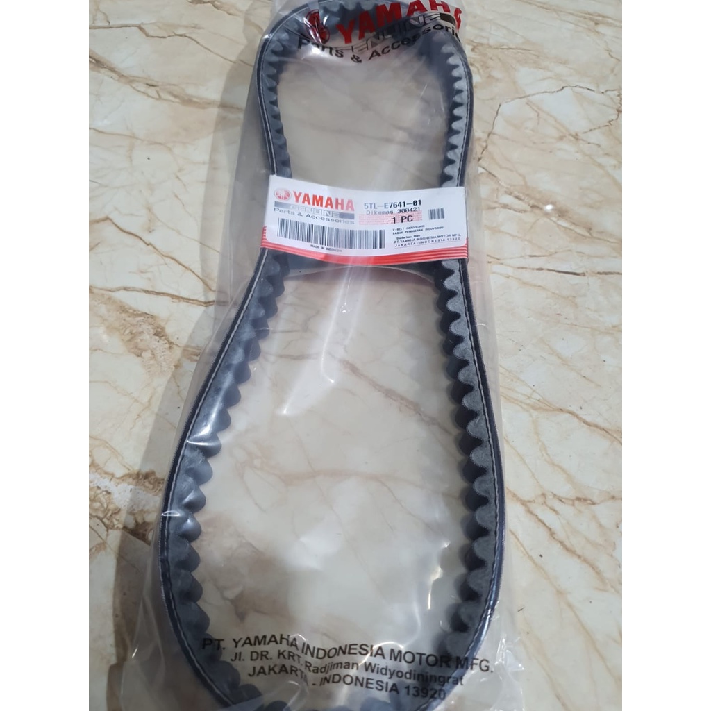 VANBELT VBELT MIO SPORTY SMILE ORIGINAL YAMAHA 5TL-E7641-01