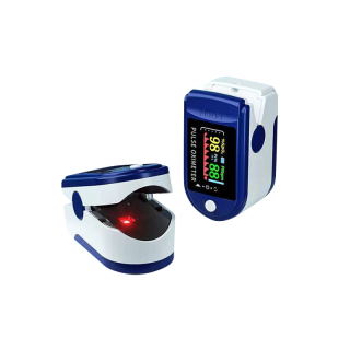 เครื่องวัดระดับออกซิเจน Oximeter เครื่องวัดออกซิเจนปลายนิ้ว ตรวจวัดชีพจร ตรวจจับออกซิเจนในเลือด