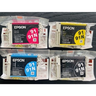 EPSON 91N C,M,Y (Original) ของแท้ no box