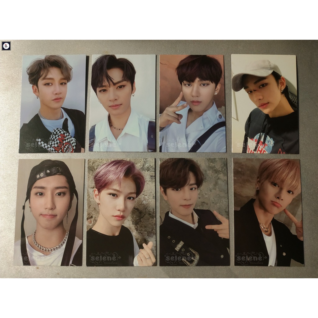 Stray kids photocard selca levanter ot8 ชุด pc skz