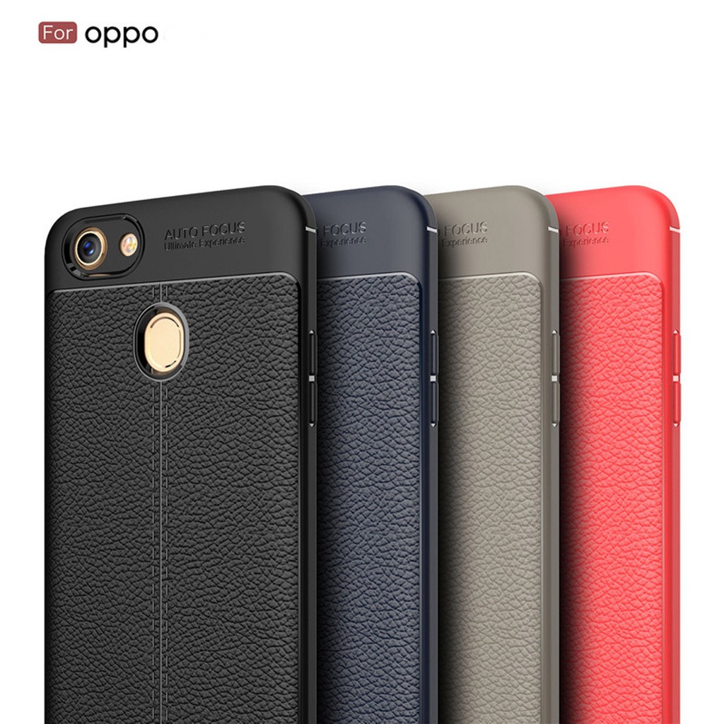 MobileCare Oppo F5, Oppo F7, Oppo F9, Oppo F11, F11 Pro,Reno2,Reno 2F, A3s,A5s,A1k,A12,A7 Litchi Leather PU Back Cover