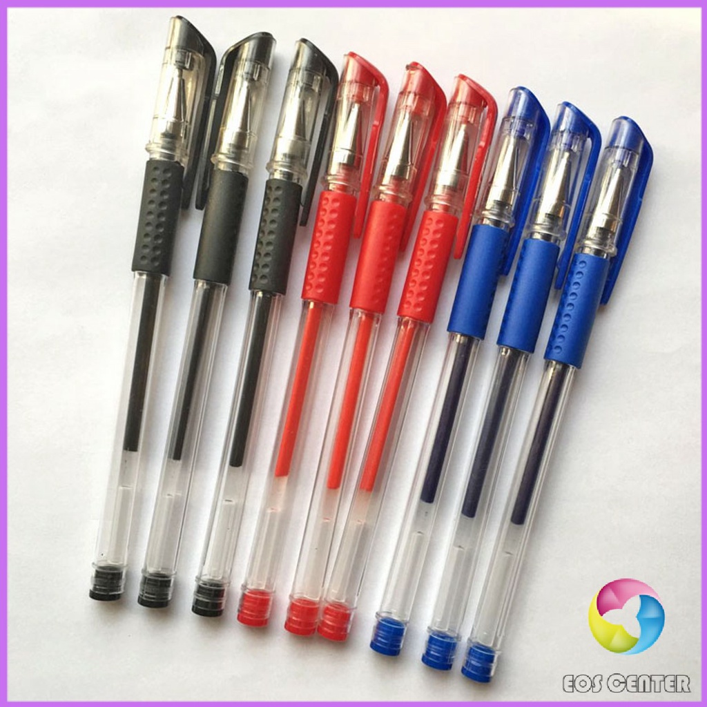 Eos Center ปากกาเจล คลาสสิค 0.5 มม. แดง น้ำเงิน ดำ  Gel pen