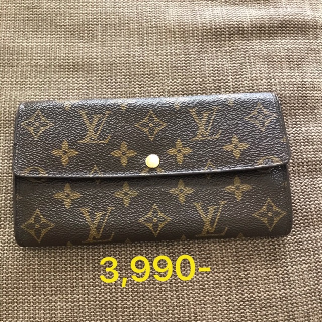 กระเป๋าสตางค์ LV แท้
