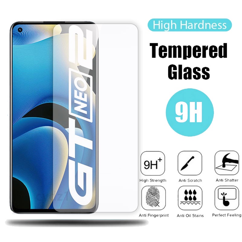 ฟิล์มกระจกนิรภัย กันรอยหน้าจอ สําหรับ Realme GT 7 7T 2 Master Neo 3 3T 2 Neo2 Neo3 X7 Q3 Pro V15 Nar