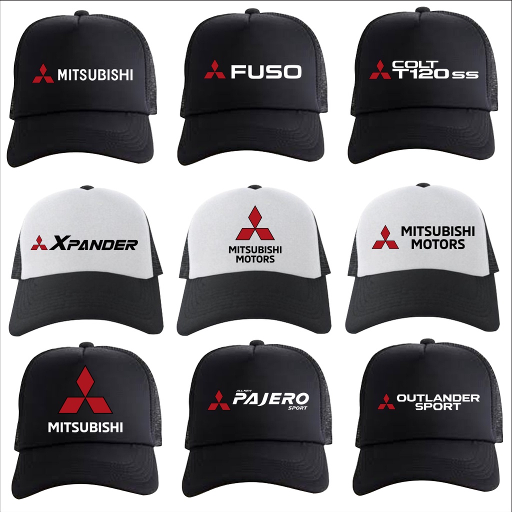 หมวกผู้ชาย/หมวกรถบรรทุก MITSUBISHI MOTORS PAJERO CANTER FUSO XPANDER OUTLANDER L300