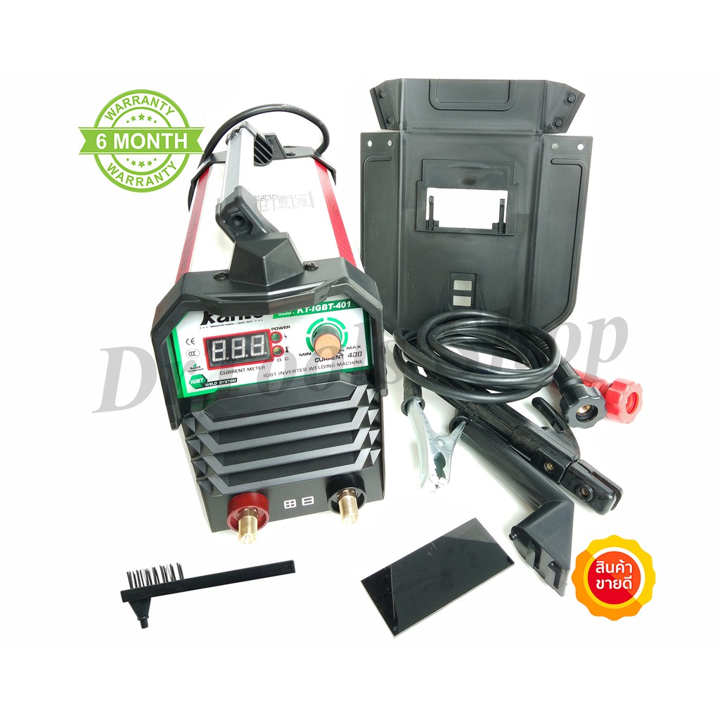 KANTO ตู้เชื่อม Inverter IGBT 400A รุ่น KT-IGBT-401 (รุ่นงานหนักที่สุด) ทน อึด เชื่อมได้ทั้งวัน #006