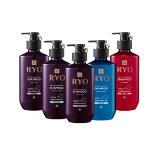 (แพ็กเกจใหม่! ครบทุกสี!) RYO Jayang yunmo Anti Hair Loss care Shampoo 400 ml แชมพูช่วยลดผมร่วง