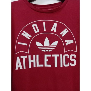 เสื้อยืดมือสอง กีฬา แบรนด์ ADIDAS ATHLETIC - L อก 42