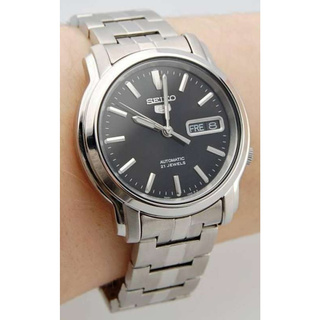SEIKO 5 Automatic Mens Watch สายสแตนเลส รุ่น SNKK71K1- มั่นใจ ของแท้100% ประกันศูนย์ ไซโก้ ไทย 1 ปีเต็ม