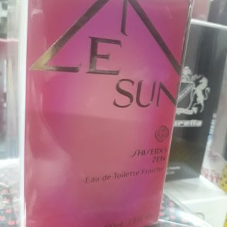 Zen sunสีชมพูของชิเชโด100มิลน้ำหอมเก่าไม่ซีล