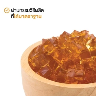 วุ้นคาราเมล สำเร็จรูป วุ้นคาราจีแนน Caramel Jelly ท็อปปิ้งเครื่องดื่ม ชา กาแฟ เบเกอรี่ ของหวาน ขนาด 1 kg ตรา ทีอีเอ