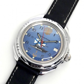 RUSSIAN Watch Date Unisex ไขลาน ขนาดตัวเรือน 39 mm.