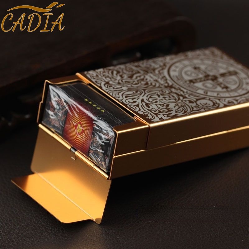 กล่องเคสอลูมิเนียมอัลลอยด์ สร้างสรรค์ สําหรับใส่บุหรี่ 20 ชิ้น - รูปที่ 2