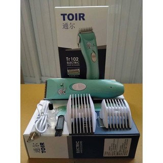 PP / แบตตาเลี่ยน ตัดผมเด็ก เสียงเบา ที่ตัดผม ปัตตาเลี่ยน Toir TR102  Electric Hair Scissors