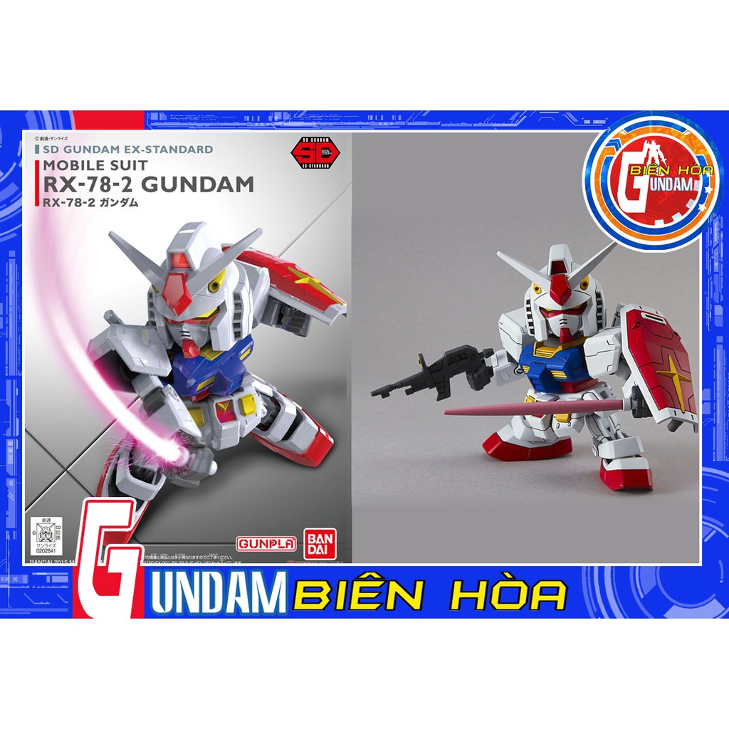 กันดั้ม SD EX Standard RX-78-2 ประกอบโมเดล