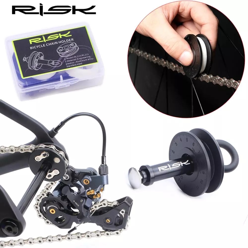 1Set Bicycle Chain Keeper Fix Cleaning Tool Quick Release Lever