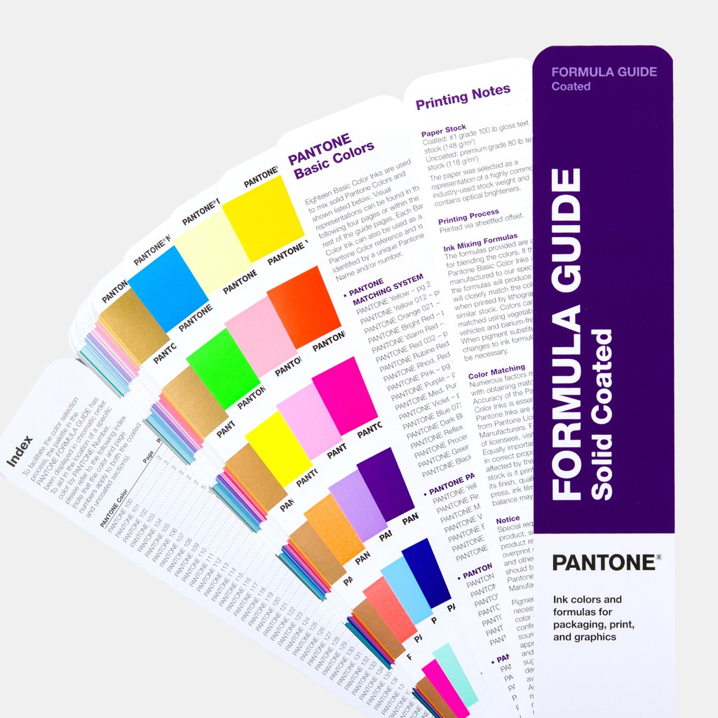 PANTONE Formula Guide Solid Coated Solid Uncoated ไกด์สี แพนโทนปี 2021 ...