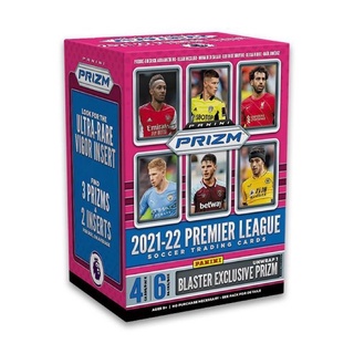 [พร้อมส่งฟรี] การ์ดสะสมฟุตบอล 2021-22 Panini Prizm Premier League Blaster Box