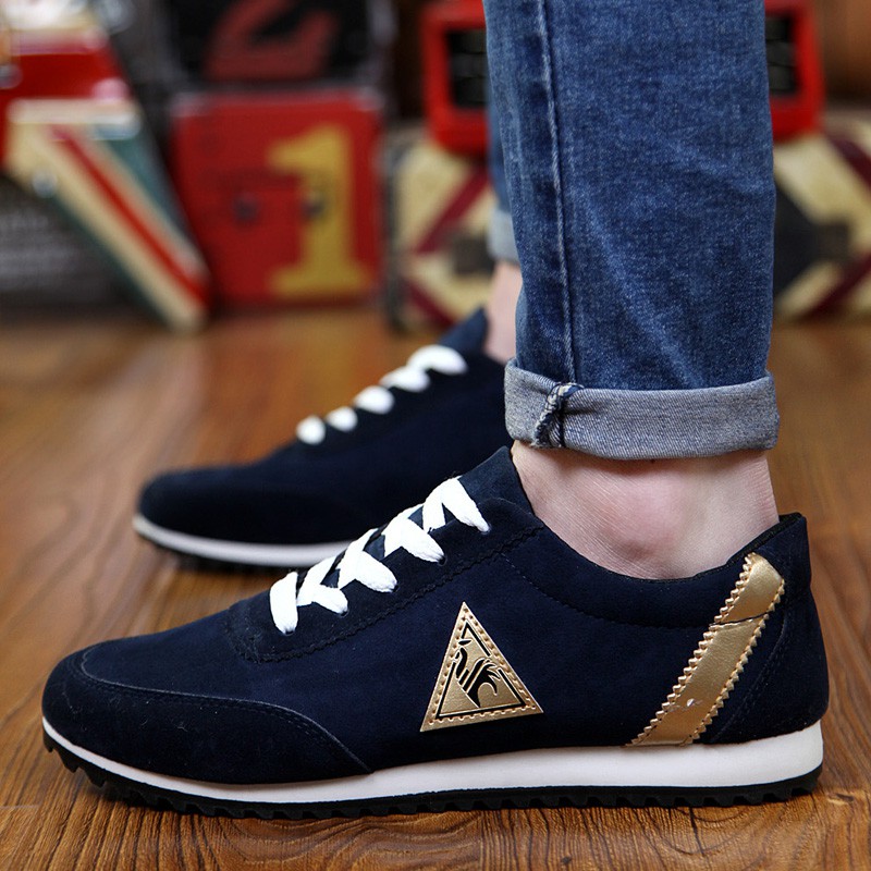 VMAL Le Coq Sportif รองเท้าลําลองผู้ชายรองเท้าผ้าใบแฟชั่นรองเท้ากีฬา Kasut Lelaki