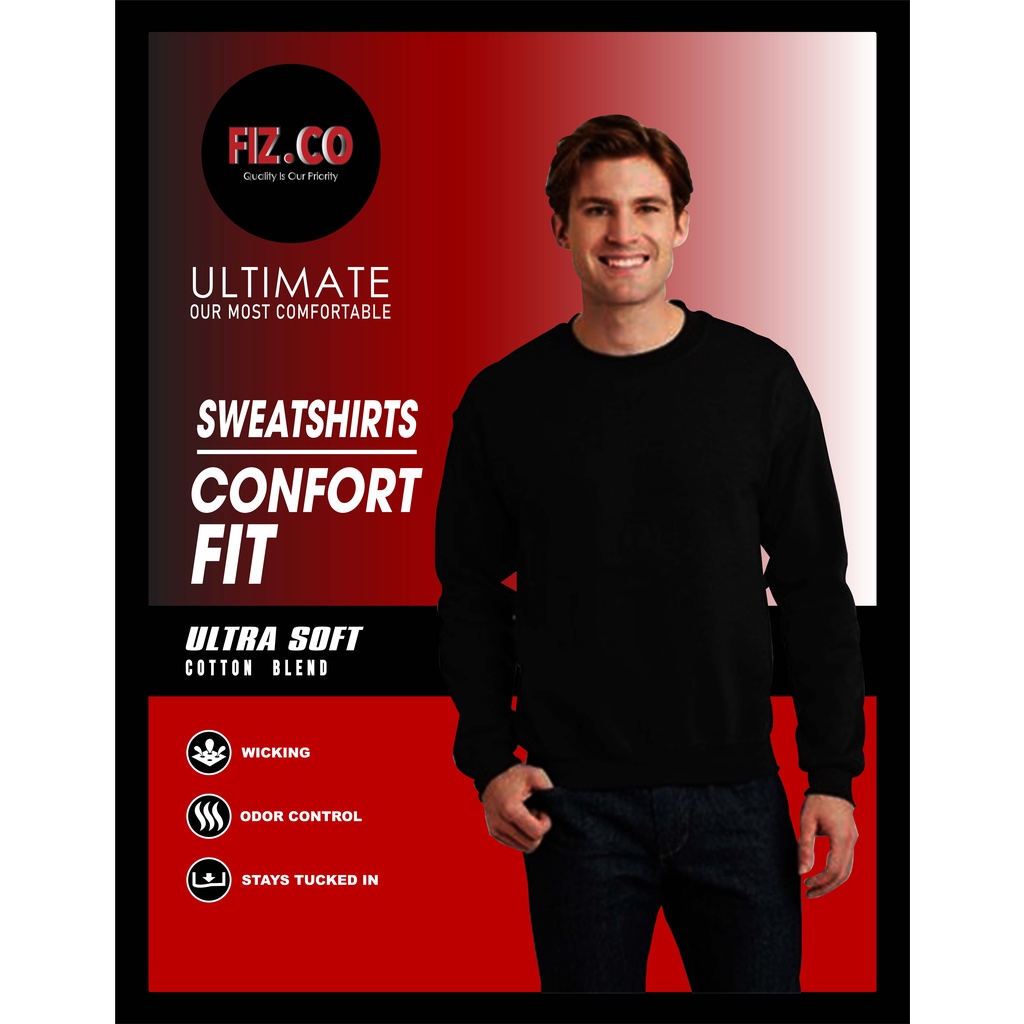 GILDAN SWEATSHIRT ROUNDNECK