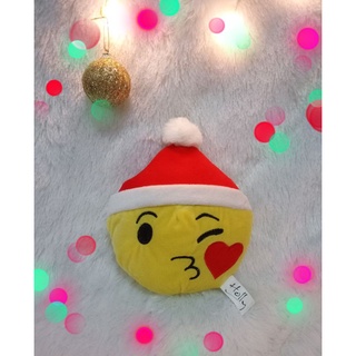 ตุ๊กตาอิโมจิ อีโมจิ🎅 ตุ๊กตาคริสต์มาส 🎄Emoji smiley plush