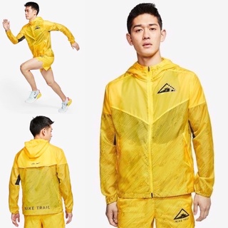 เสื้อแจ็คเก็ต วิ่ง Nike Mens Windrunner Trail Running Jacket