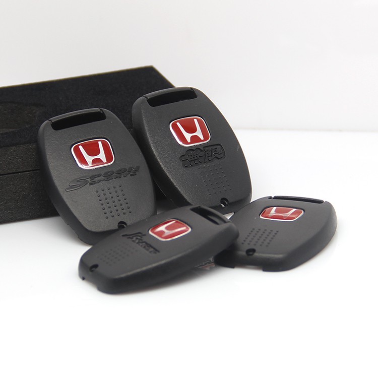Steering Wheels & Accessories 219 บาท [มีส่วนลด]ฝาหลังกุญแจ Honda โลโก้ H แดง Motors