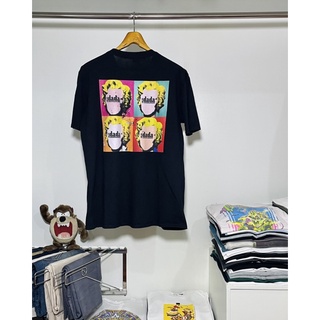 เสื้อยืดผ้าฝ้ายพิมพ์ลายแฟชั่นเสื้อยืดมือสอง SALON DADA (PARODY MARILYN MONROE POP ART) Size L มือ2