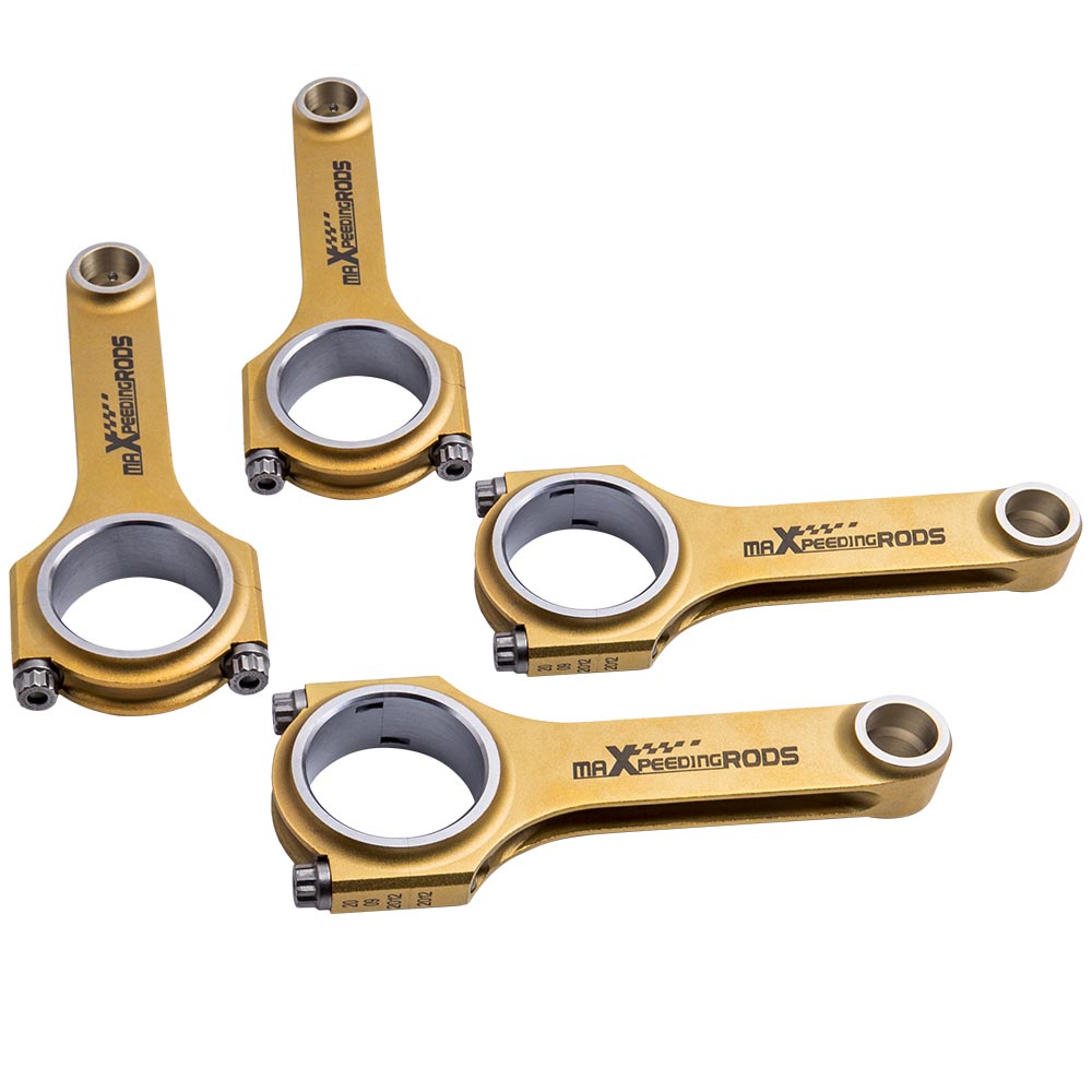 H Beam 4340 Racing Conrods Connecting Rods For Audi S3 A4 TT 1.8T  Titanizing ARP Bolts For Passat G