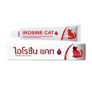 IROSINE CAT อาหารเสริมแมว บำรุงสุขภาพรวมแมว ไอโรซีน แคท