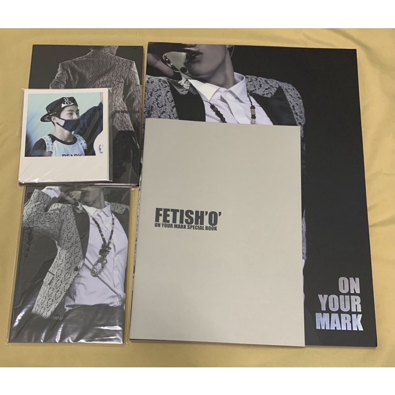 ‼️Photobookในตำนาน‼️ EXO Xiumin บ้านBLACK ROUGE Photobook+DVD "ON YOUR MARK" ของแถมครบ