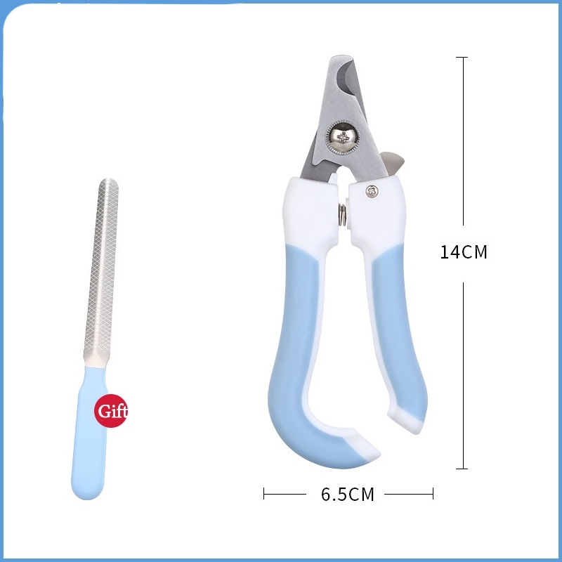 💥พร้อมส่ง💥กรรไกรตัดเล็บแมว กรรไกรตัดเล็บสุนัข พร้อมไฟLED พร้อมตะไบเหล็กเก็บซ่อน ป้องกันเลือดออก Pet Nail Clippers - รูปที่ 7