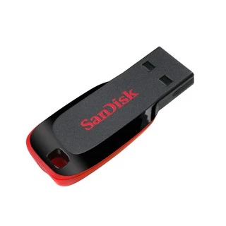 SanDisk CRUZER BLADE USB แฟลชไดร์ฟ 64GB, USB2.0 (SDCZ50_064G_B35, Black)