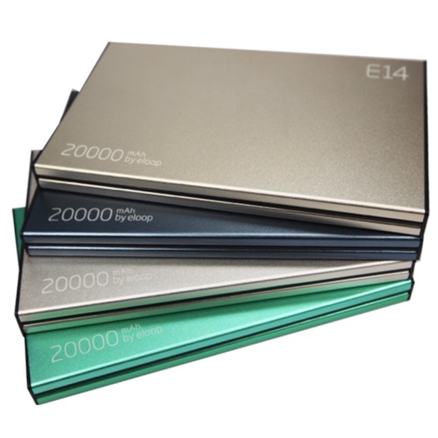E14 Power Bank แบตสำรอง ความจุ 20000mAh พร้อมสายชาร์จ พาวเวอร์แบงค์ แบตเตอรี่สํารอง