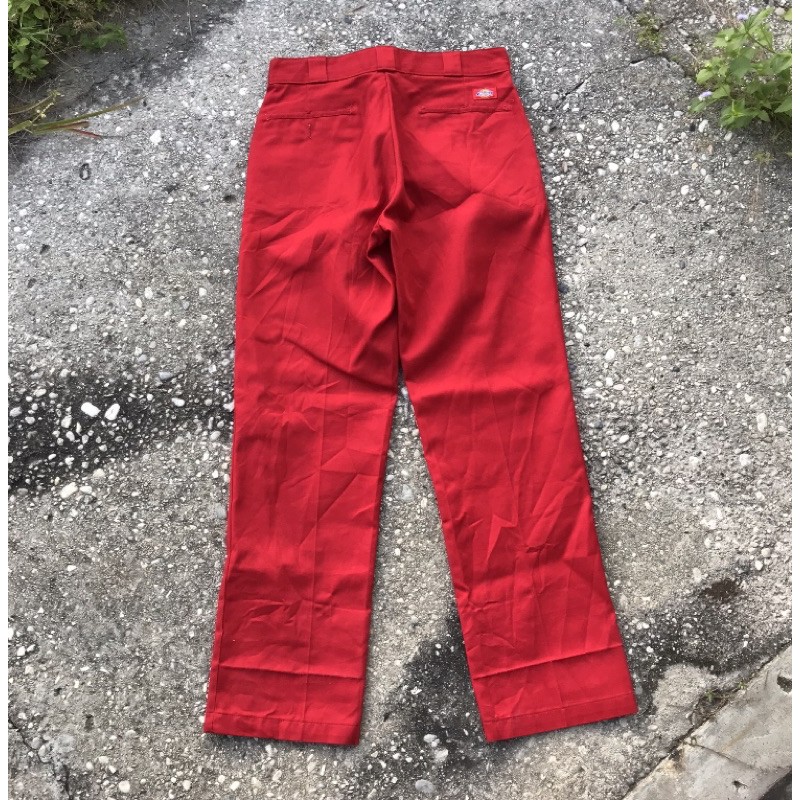 Dickies 874 กางเกงสีแดง